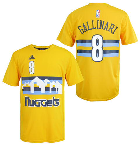 Adidas NBA Youth (8-20) Denver Nuggets Danilo Gallinari #8 Performance T-Shirt