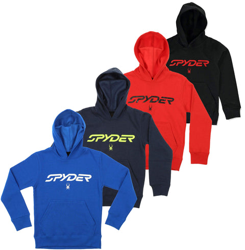 Spyder Kids (4-7) Basic Fleece Pullover Hoodie, Color Options