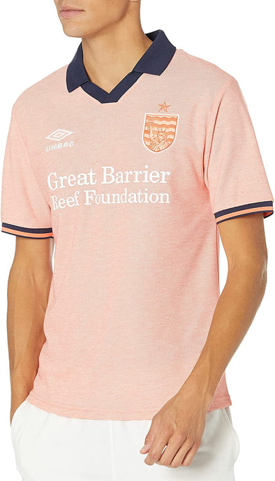 Umbro Men's Coral Studio Ombre Jersey, Living Coral