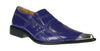 Stacy Adams Men's LTD Corral Slip on Dress Shoes, Purple