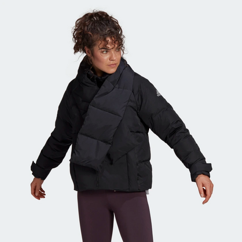 Adidas Women's Glam On Puffer Down Jacket, Black