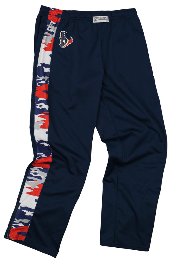 Zubaz Men's NFL Houston Texans Camo Print Stadium Pants