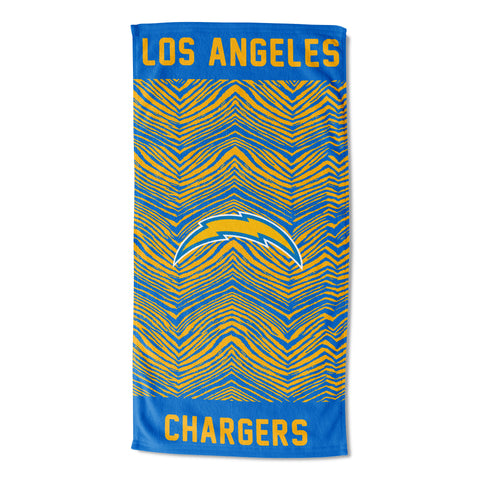 Northwest NFL Los Angeles Chargers State Line Beach Towel, 30x60