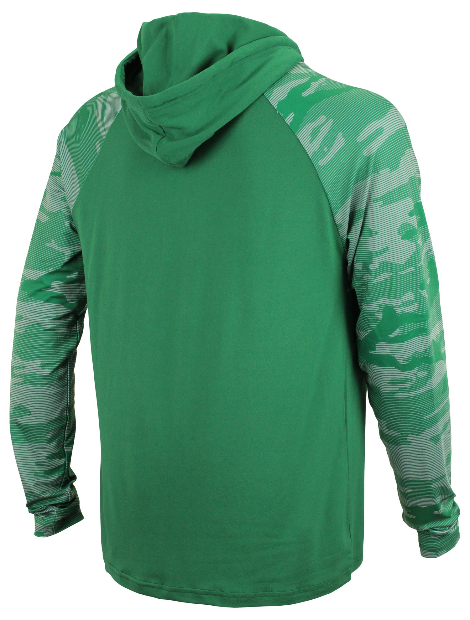 Zubaz Men's NFL New York Jets Full Zip Camo Hoodie