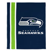 FOCO NFL Seattle Seahawks Plush Soft Micro Raschel Throw Blanket, 50 x 60