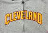 Zipway NBA Men's Cleveland Cavaliers Pixel Short Sleeve Hoodie, Grey