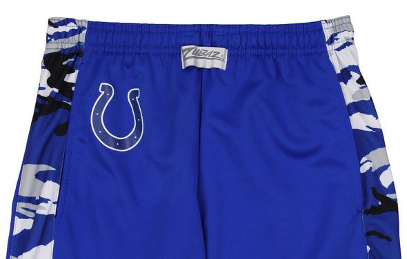 Zubaz Men's NFL Indianapolis Colts Camo Print Stadium Pants