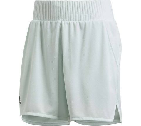 Adidas Women's Club Hi-Rise Tennis Shorts, Dark Green/Grey