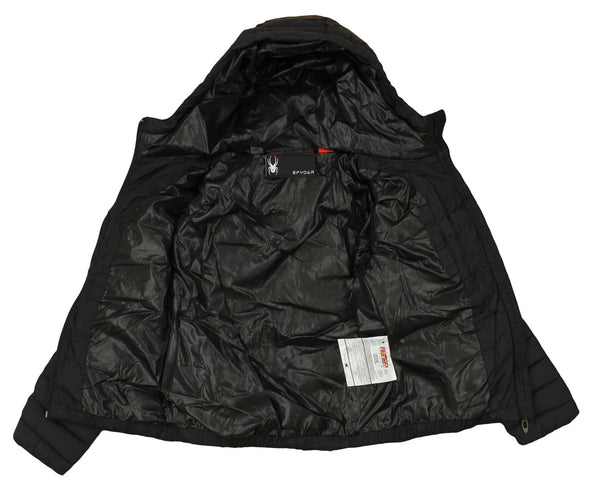 Spyder Youth Girls Channel Puffer Jacket With Hood, Color Options