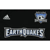 Adidas MLS Soccer San Jose Earthquakes Infants Home Call Up Jersey, Black