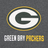 Zubaz NFL Green Bay Packers Men's Heather Grey  Fleece Hoodie