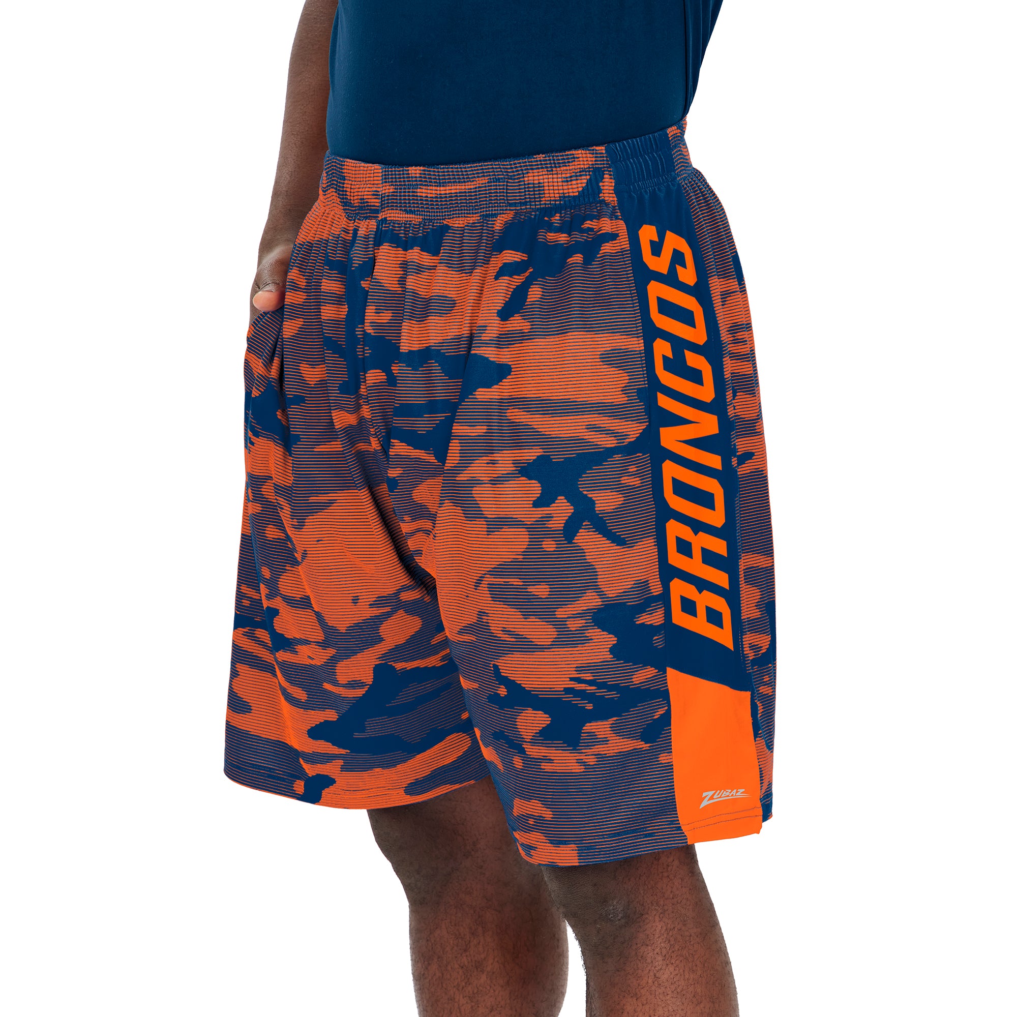 NFL Men S Camouflage Zubaz Pants - Denver Broncos