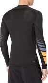 adidas Men's Moto Alphaskin Long Sleeve Shirt, Black