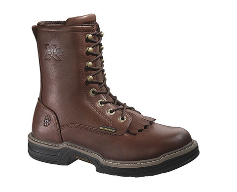 Wolverine Buccaneer Men's Waterproof Steel Toe EH Kiltie Lacer Work Boot