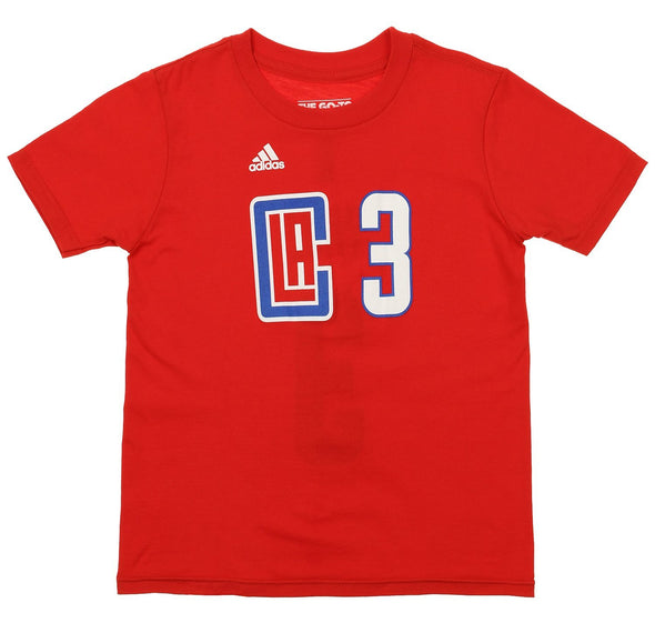 Adidas NBA Youth Los Angeles Clippers Chris Paul #3 Player's Tee, Red