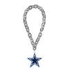 FOCO NFL Dallas Cowboys Team Big Logo Light Up Chain