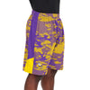 Zubaz Men's NFL Minnesota Vikings Lightweight Shorts with Camo Lines