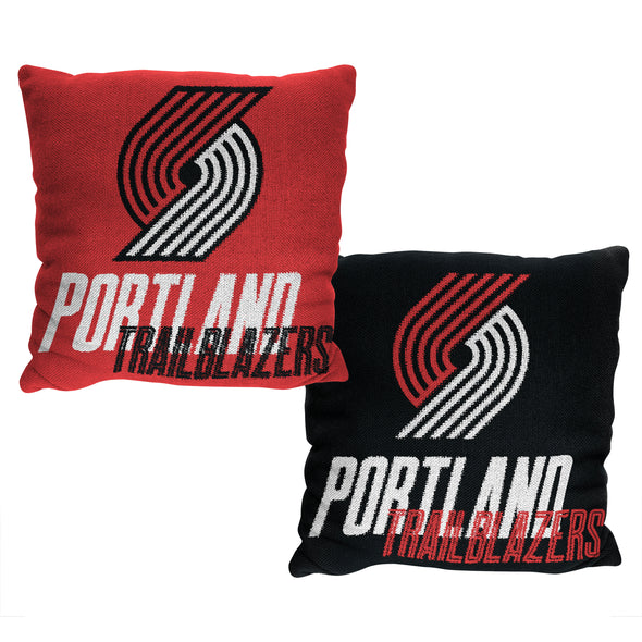 Northwest NBA Portland Trail Blazers Double Sided Jacquard Accent Throw Pillow