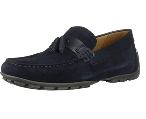 GEOX Men's U Moner A Driving Moccasin Loafers, Color Options