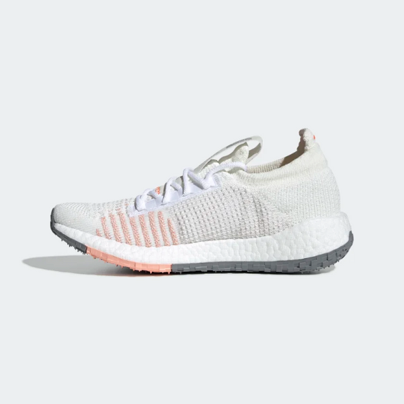 Adidas Women's Running PulseBOOST HD Sneaker, White/Glow Pink/Orchid Tint