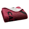 Northwest NFL Arizona Cardinals Silk Touch Sherpa Throw Blanket, 60"X80"