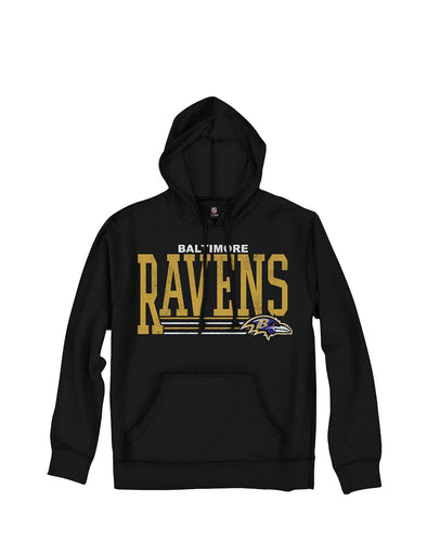 Baltimore Ravens NFL Football Men's Fundamentals Pullover French Terry Hoodie