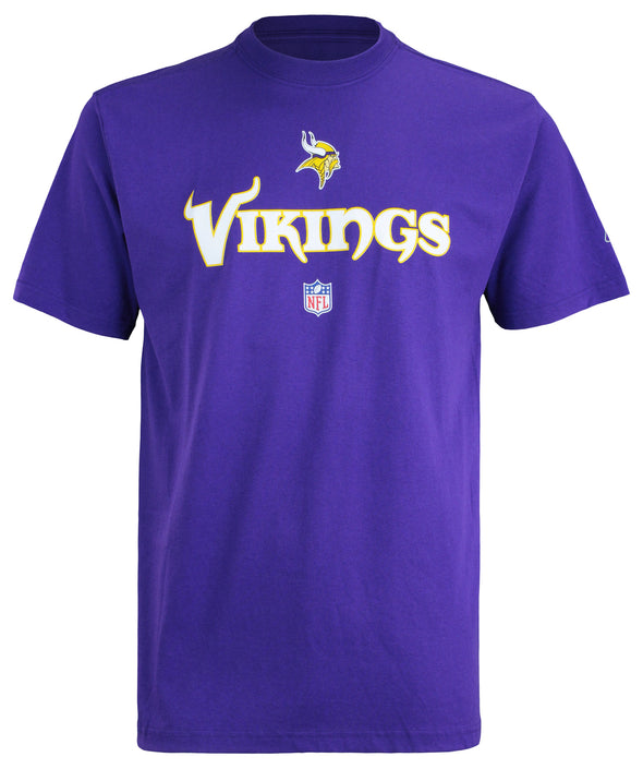 Reebok Minnesota Vikings NFL Men's Sideline Short Sleeve T-Shirt, Purple