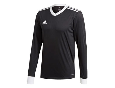 Adidas Men's Tabela 18 Short Sleeve Soccer Jersey, Black/White