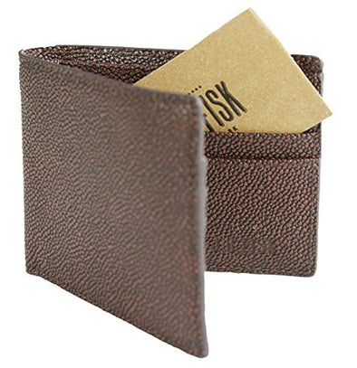 JD Fisk Men's Bi-Fold Wallet, Cognac