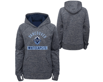 Outerstuff MLS Youth Girls Vancouver Whitecaps FC Bottom Pill Perfect Hoodie