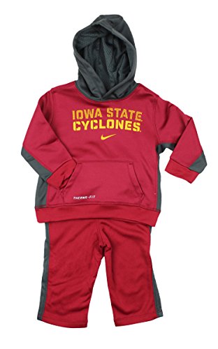 Nike Infants NCAA Iowa State Cyclones 2-piece Therma-Fit Performance Set