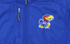 NCAA Men's Kansas Jayhawks Tactical Polar Fleece Full Zip Jacket, Blue