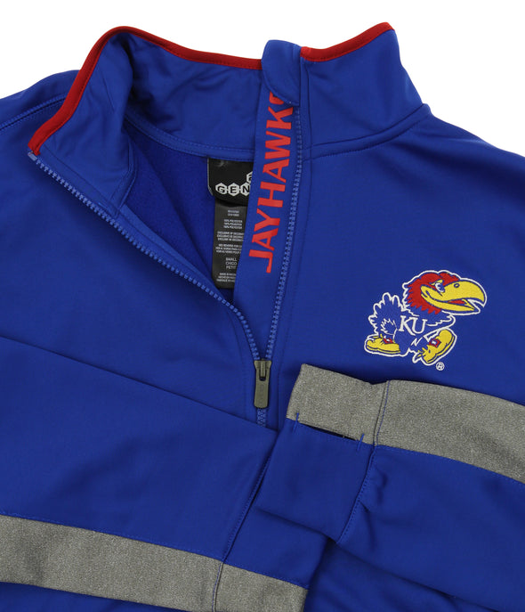 NCAA Men's First String Full Zip Jacket, Kansas Jayhawks
