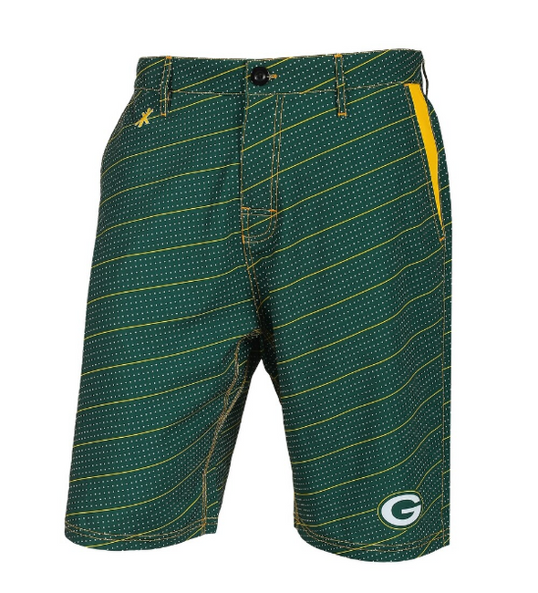 Forever Collectibles NFL Men's Green Bay Packers Dots Walking Shorts