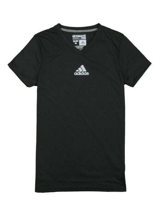 Adidas Youth Girls Ultimate Athletic V-Neck Short Sleeve Tee T-Shirt, –  Fanletic