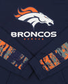 Zubaz NFL Men's Denver Broncos Hoodie w/ Oxide Sleeves