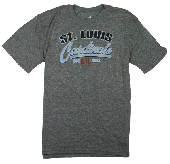 MLB Baseball Youth Boys St. Louis Cardinals Vintage Graphic Tee T-Shirt, Grey