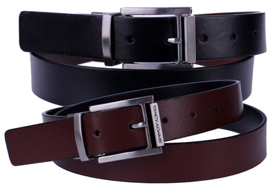 Stacy Adams 6-198 Twist Reversible Belt w/ Square Multi Sided Roller Mens Adjustable Belt