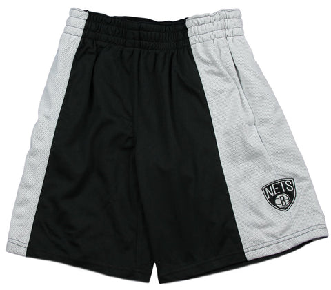 Zipway NBA Basketball Men's Brooklyn Nets KARL Shorts, Black / White