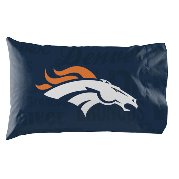 Northwest NFL Denver Broncos Printed Pillowcase Set Of 2