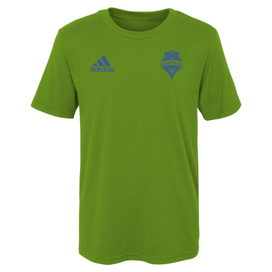 Adidas MLS Kids Boys (4-7) Seattle Sounders FC Quality MEGS Woodmark Tee