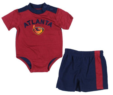 Mighty Mac NHL Infants Atlanta Thrashers 2-Piece Creeper & Shorts Set