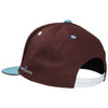 Flat Fitty Popin' Cap Hat, Burgundy / Teal, One Size