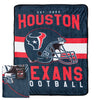 Northwest NFL Houston Texans "Singular" Silk Touch Throw Blanket, 45" x 60"