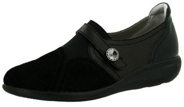 Sanita Women's Flossy Flats Fashion Shoes - Black