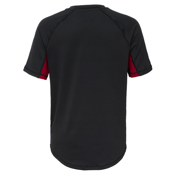 Outerstuff NCAA Youth Stanford Cardinal Color Block Rash Guard Shirt