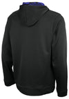 Zubaz NFL Men's Baltimore Ravens Solid Team Hoodie with Camo Lined Hood