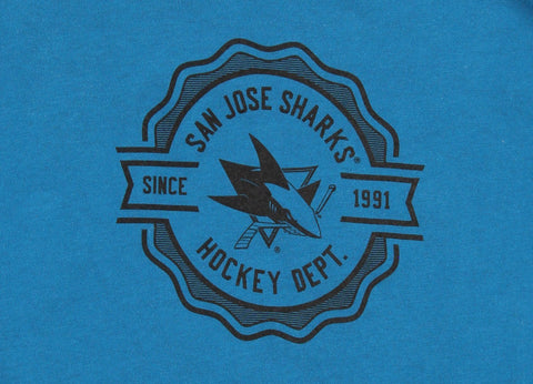Reebok NHL Youth San Jose Sharks Long Sleeve Icon Tee