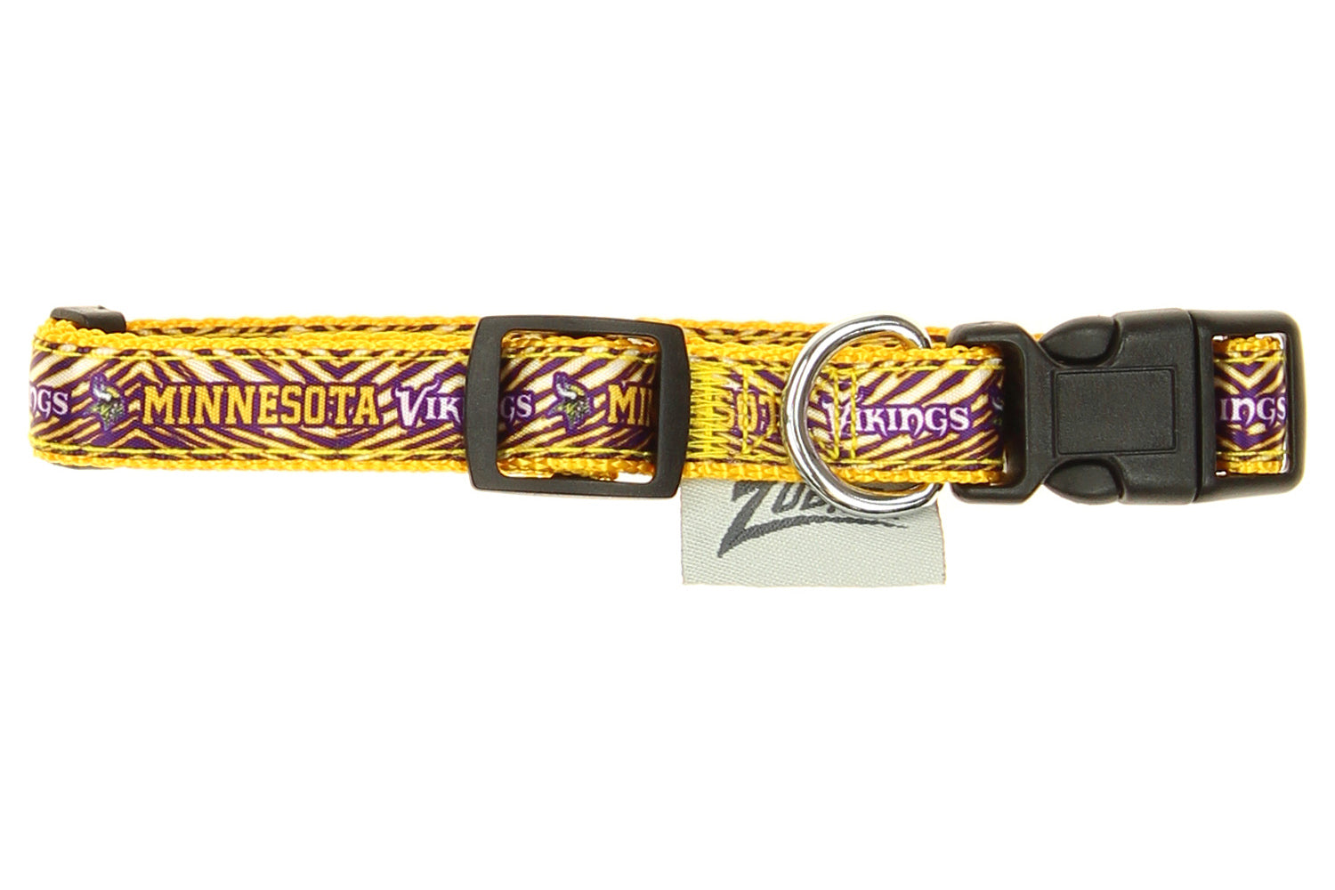 Zubaz x Pets First NFL Pittsburgh Steelers Team Adjustable Dog Collar