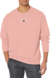 Adidas Men's Essential FeelVivid Drop Shoulder Sweatshirt, Wonder Mauve